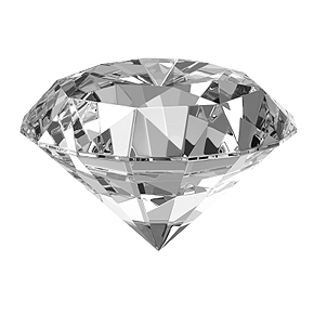 White diamond PNG image-6701